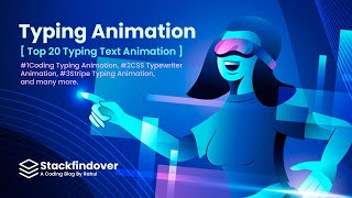 Top 20 Typing Text Animation Examples