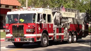 OCFA Truck 9 Responding