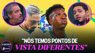 DEBATE QUENTE! FALTA PROTAGONISTA PRA SELEÇÃO BRASILEIRA? "OS CARAS SE ESCONDEM"