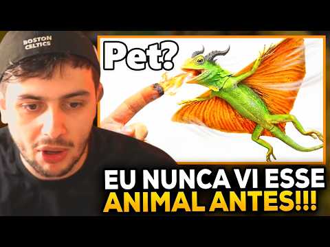 CONSEGUI UM DRAGÃO DE ESTIMAÇÃO... (VOA DE VERDADE) - GABE REAGE