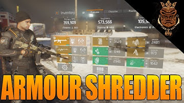 The Division Enemy Armour Damage Build (Armour Shredder) 67.5% Insane.