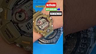 G-Shock Rangeman Autolight feature #gshock #watch #casio Canada #Casio India #casiogshockoriginal