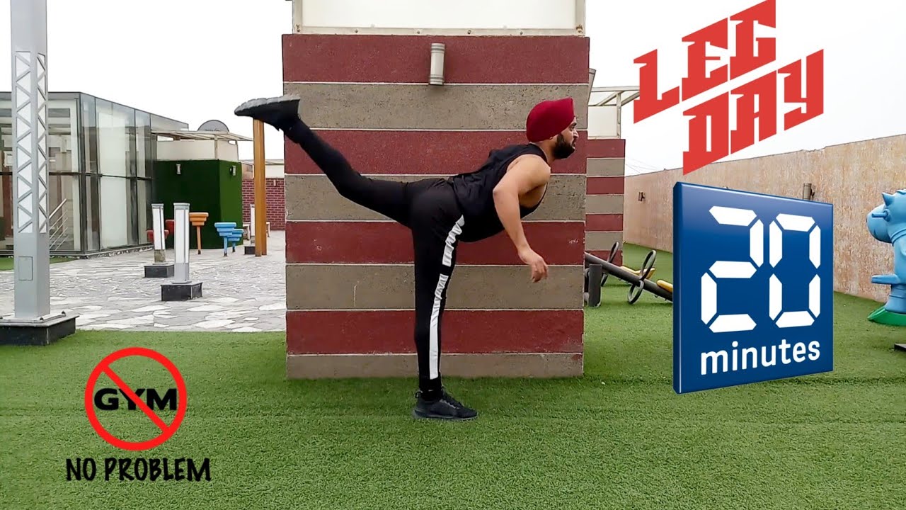 20 MIN WOMEN LEG WORKOUT AT HOME / NO EQUIPMENT - YouTube
