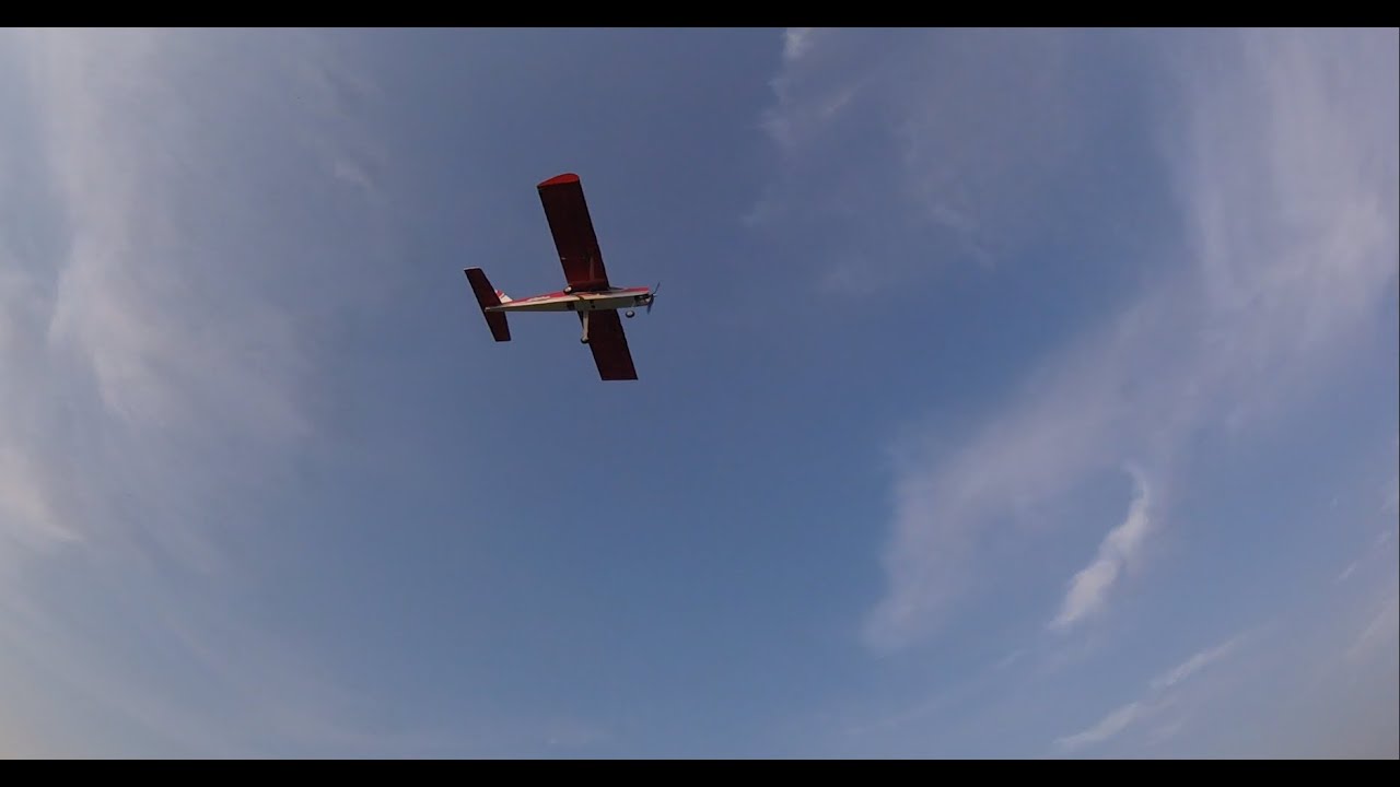 Eflite alpha sport 450 relaxing flight YouTube