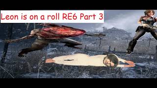 Rollin Rollin Rollin x 3 | Resident Evil 6 Rolls Only Playthrough