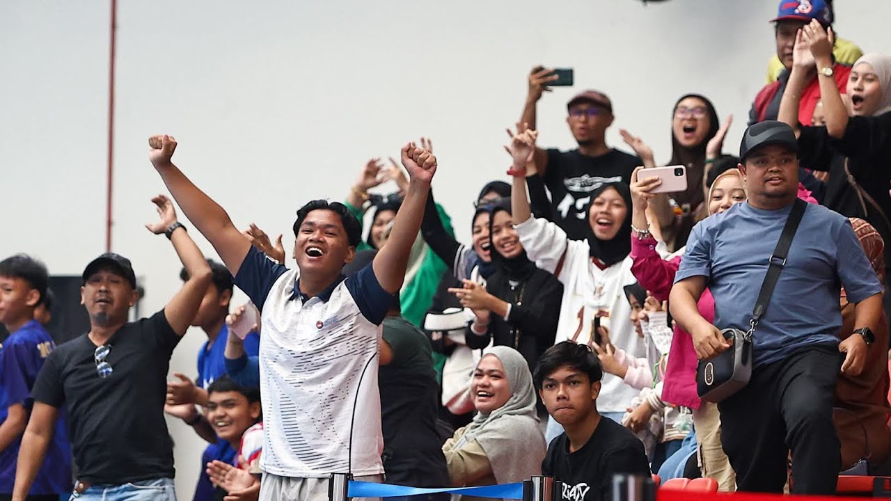 Suasana di Kejohanan Futsal Bawah 19 Kebangsaan 2025 