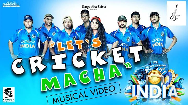 Let's Cricket Macha - Cricket World Cup 2019 Musical Video | Infopark Sangeetha Sabha Kochi