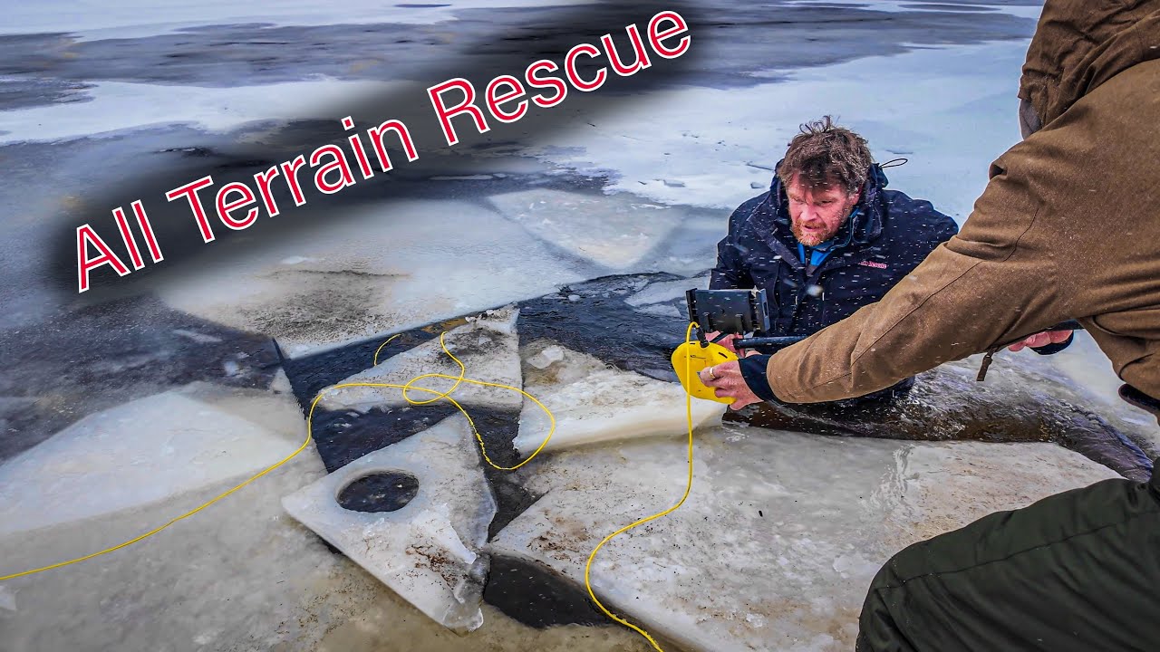 🇨🇦 EXTREME COLD - Rider Had a Swim! - The Redbone Lake Recovery