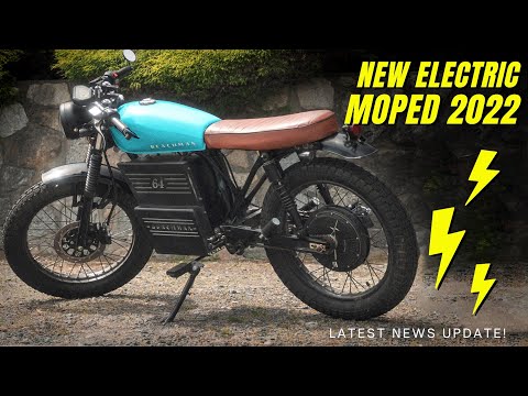 2021 EGM Electric Cafe Racer E-Bike 