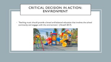 The Intent, implementation and impact of a unit of work on improvisation in music.