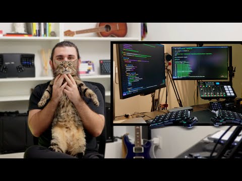 Tiny Office, Big Productivity: 2025 Desk Setup & YouTube Studio Tour (Software Engineer in Toronto)