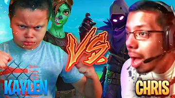 1V1 9 YEAR OLD BROTHER VS PRO PLAYER (CHRIS) FORTNITE PLAYGROUND! *THE UNEXPECTED HAPPENS!!!* OMG