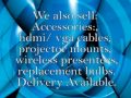 CSTT Projector and screen sales and rentals