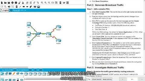 CCNA - Investigate Unicast, Broadcast, and Multicast Traffic