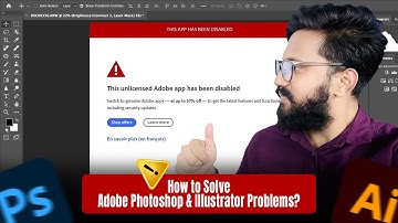 "⚠️ FIX: This Unlicensed Adobe App Has Been Disabled | Photoshop 2024/2025 Solution!"