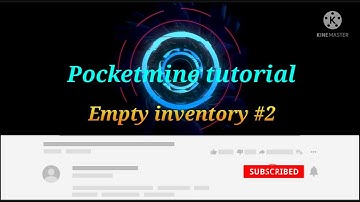 Pocketmine tutorial #7.5: Empty Inventory (Listener)