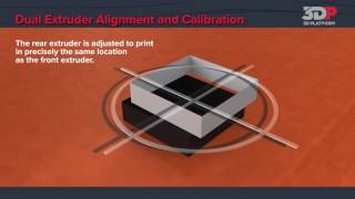 3D Platform Dual Extruder Alignment