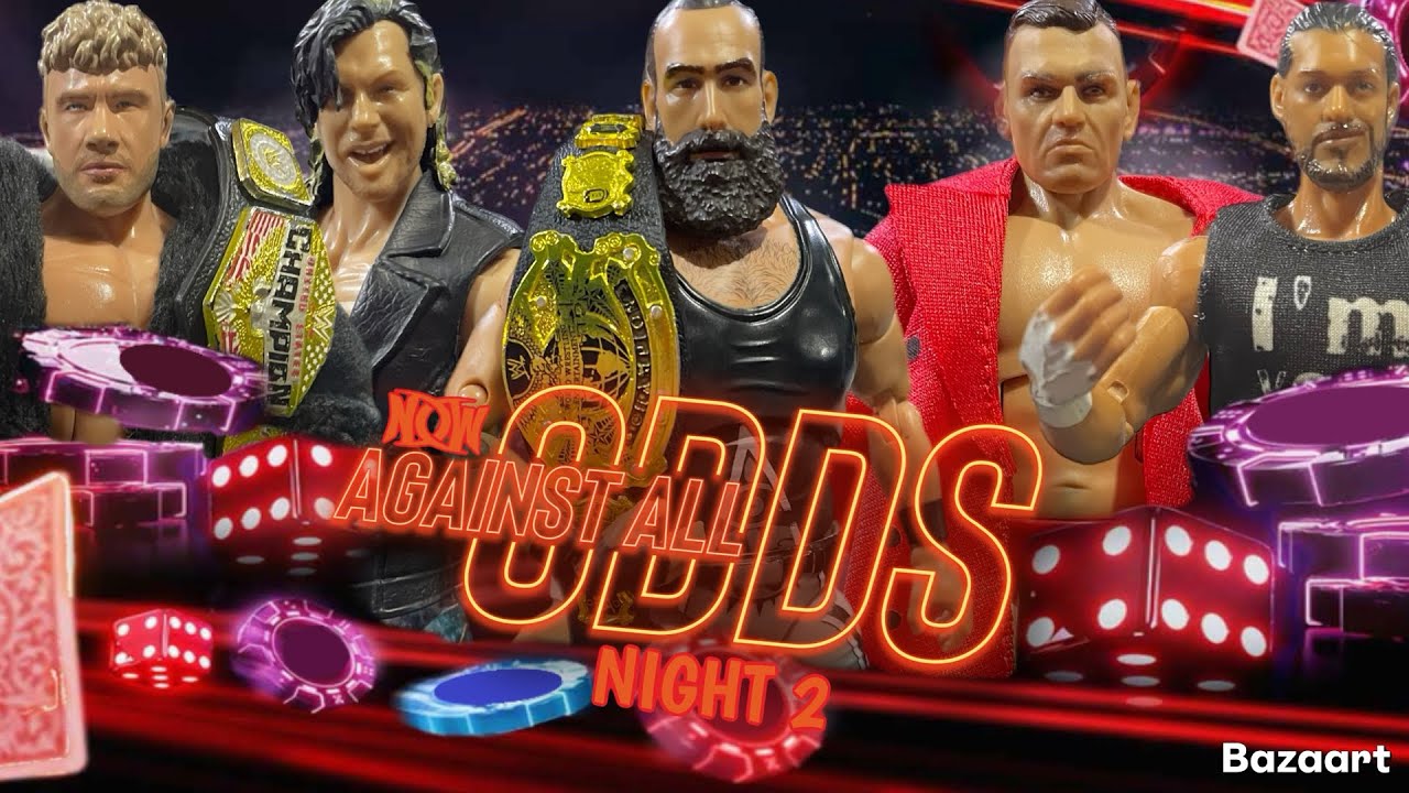 NoW Against All Odds night 2 Full Show! (wwe action figure picfed)
