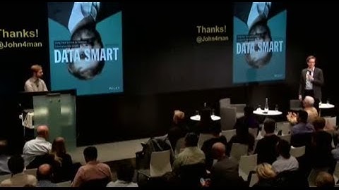 John Foreman, Mailchimp // Data Driven NYC 19 // October 2013