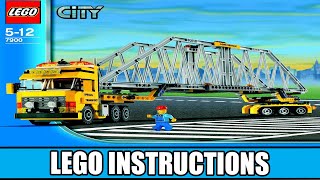 LEGO Instructions City | 7900 Heavy Loader - YouTube
