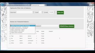 Learning Earnings - Adding Managing Students