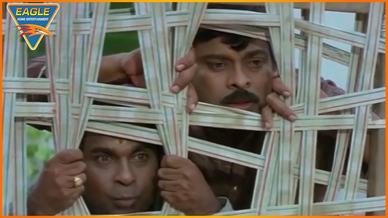 Trishul Hindi Dubbed Movie Chiranjeevi & Brahmanandam Comedy Scene