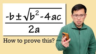 You use the quadratic formula all the time, but where did it come from?