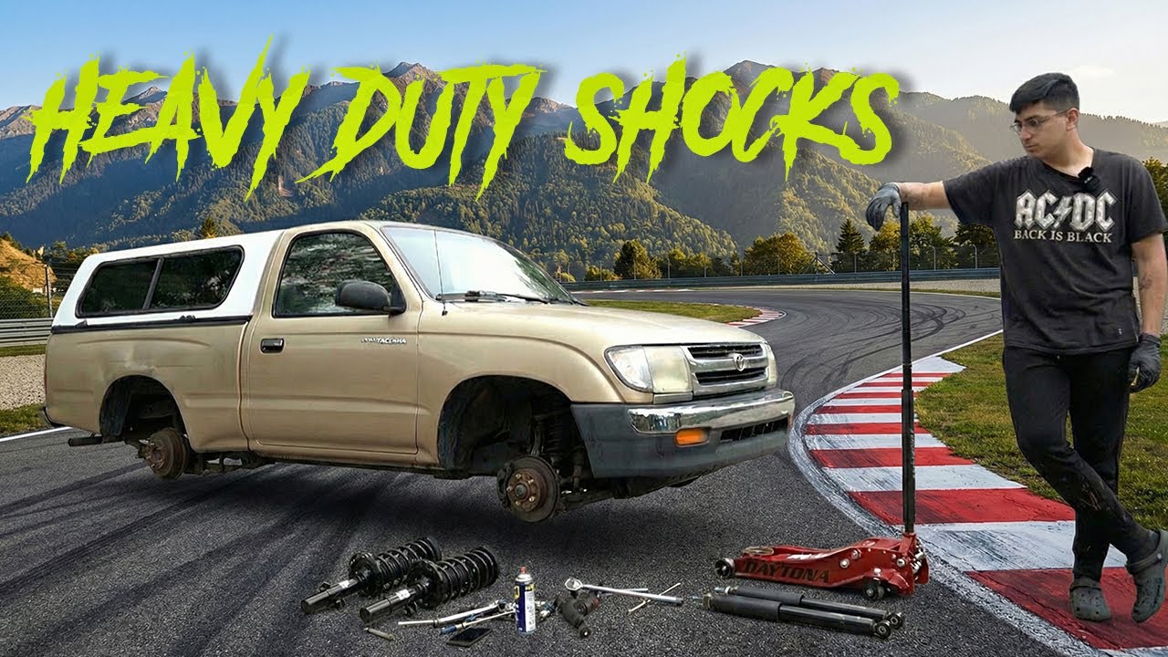 Как заменить или модернизировать амортизаторы на Toyota Tacoma 95-04 RWD