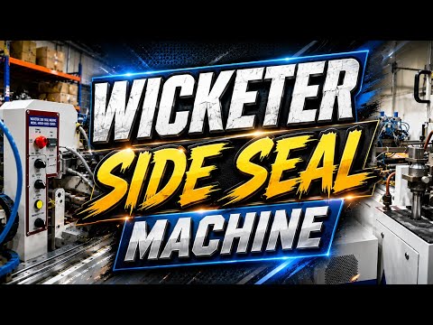 Wicketer side seal machine / Plastic bag manufacturing....