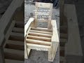 I made a chair #cool #fun #fyp #woodburning #woodworking #touchgrass #relatable