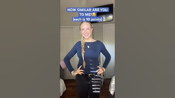 HOW SIMILAR ARE YOU TO ME??🥰 #ellahperry #shorts #feed #relatable #fyp #similarity #dancing #dance