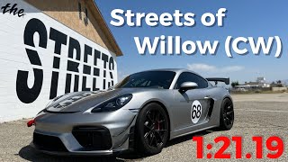 WSIR Streets of Willow (CW) - Porsche 718 Cayman GT4 1:21.19