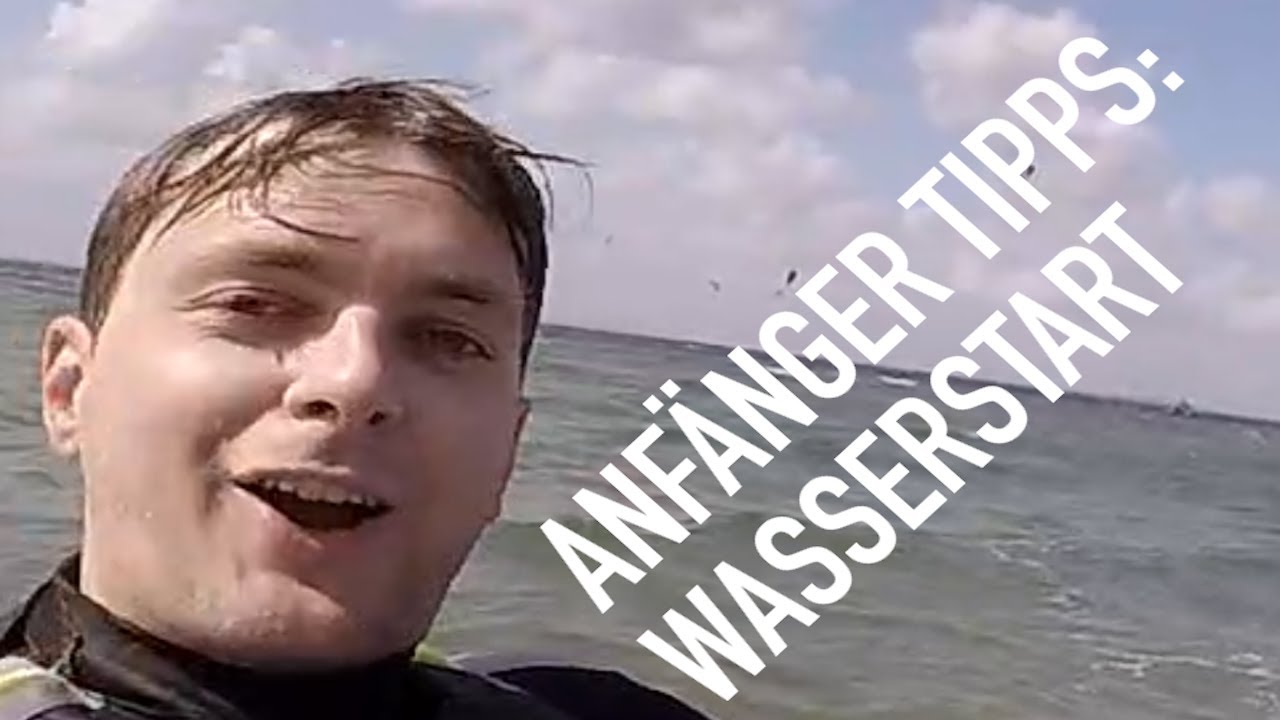 Wasserstart: Wie geht das?