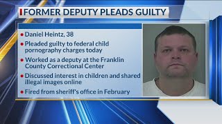Former Franklin County deputy pleads guilty to child porn charge