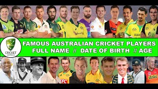 Australian Cricket Players Full Name and Date of Birth | Australian Cricket Celebrities Age