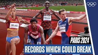😱 Will these world records be broken in Paris? 🤯🏃🏻‍♀️💨