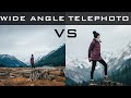 Wide angle VS Telephoto lens - THE BASICS!