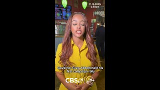 CBS19's Auyana Aird recaps Governor Greg Abbott's campaign stop in Tyler