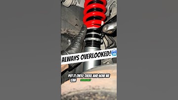 The EASIEST Way to Adjust Coilover Ride Height! #mechanic #coilovers
