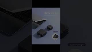 Fast Charging Anywhere with the 65W 45W 2-in-1 Mini Charger!