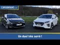 Toyota corolla 122h vs hyundai ioniq  quelle est la meilleure compacte hybride du march 