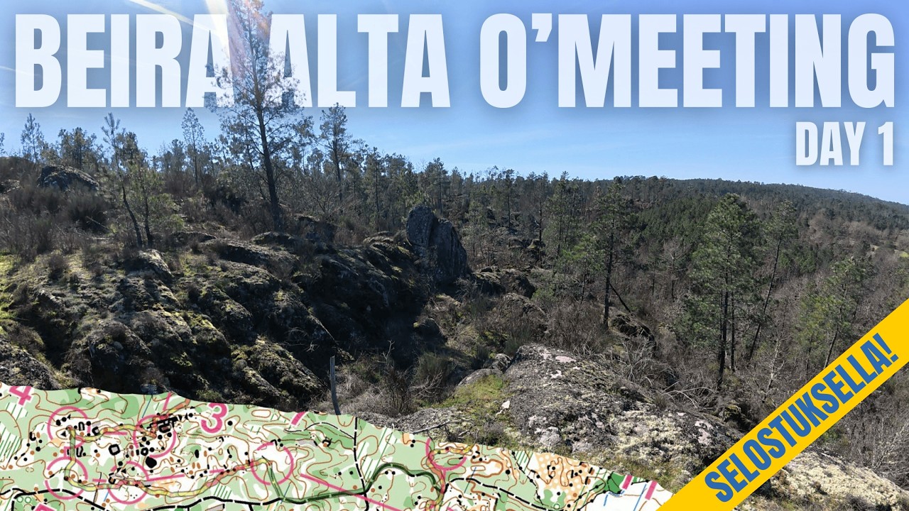 🗺️🌲Beira Alta O`Meeting 2026 - Lauantai - Selostuksella! | 📹Suunnistus