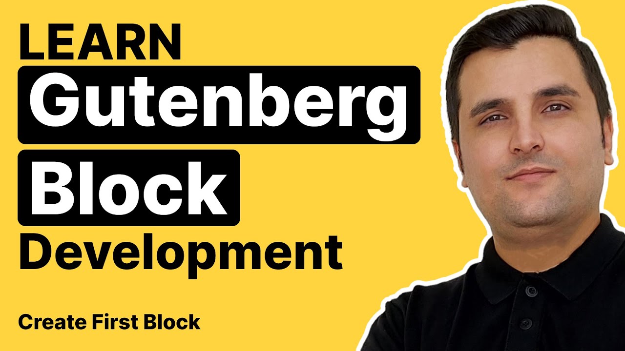 Create Your First Custom Gutenberg Block | Step-by-Step (Part 4) - YouTube