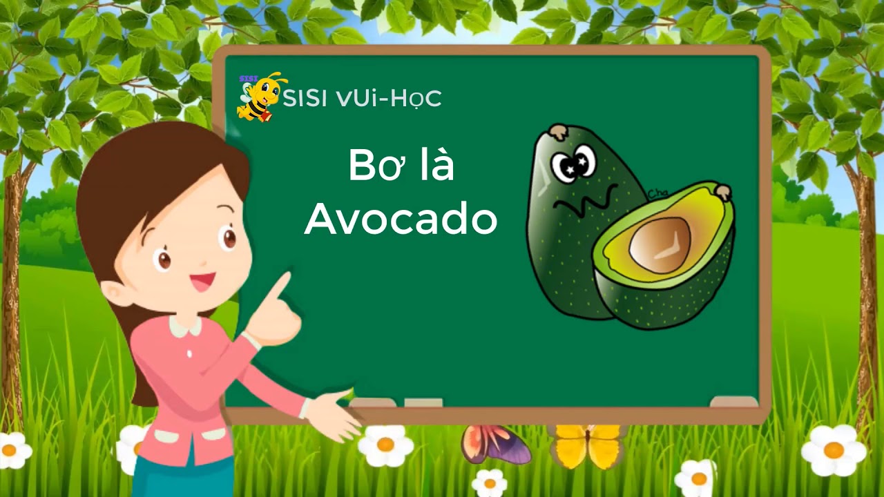 HỌC TIẾNG ANH CÁC LOẠI TRÁI CÂY QUA BÀI HÁT~FRUIT SONG... - youtube
