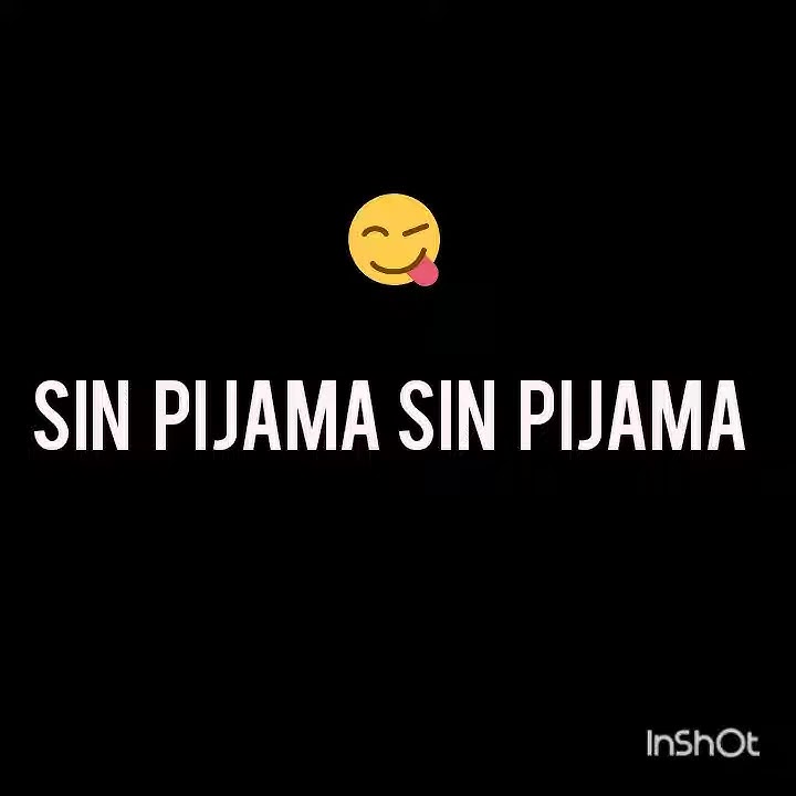 Sin pijamas lyric (preview)