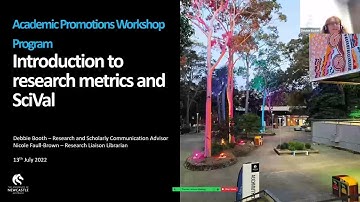 Research metrics and SciVal