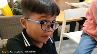 Malem Mingguan di Lippo Karawaci, Sebelum maen kita makan dulu di HokBen, Yummy !!!!