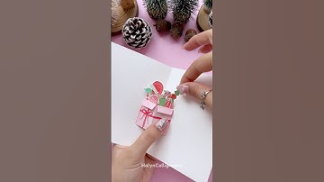 DIY Pop-Up Christmas Card idea 🎁