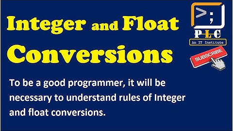 C programming Part 20, Integer and Float Conversion fully Discussed with Example.