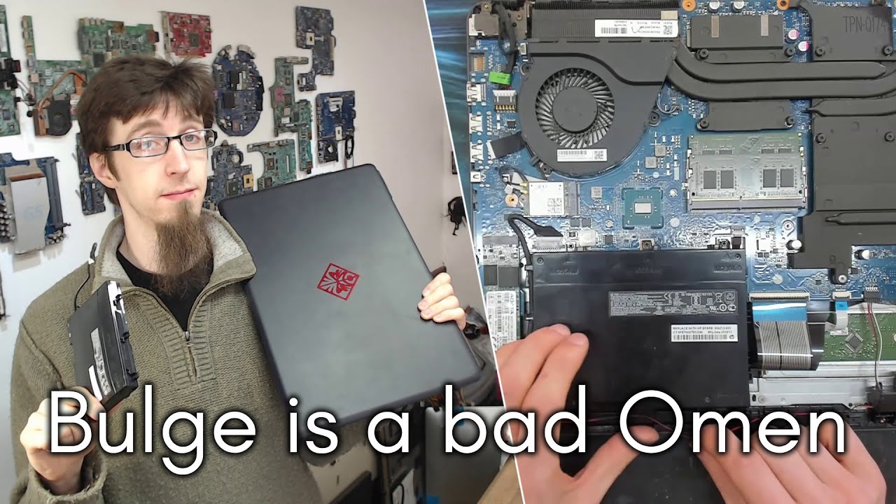 LFC#203 - HP Omen with a Bulging Battery